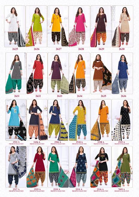 Shree ganesh cotton printed suits in singles