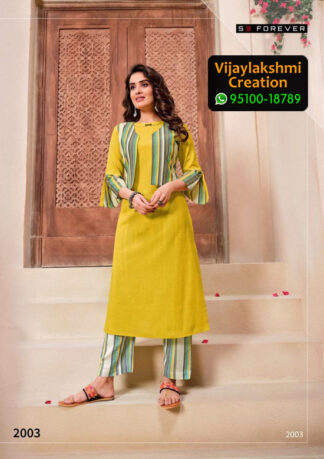 S3 Forever 2003 Cotton Kurti in Single Piece, Catalog Name Hello Summer