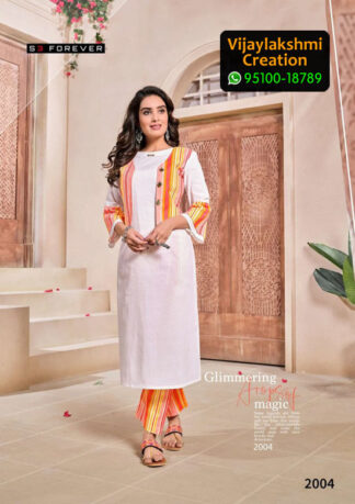 S3 Forever 2004 Cotton Kurti in Single Piece, Catalog Name Hello Summer