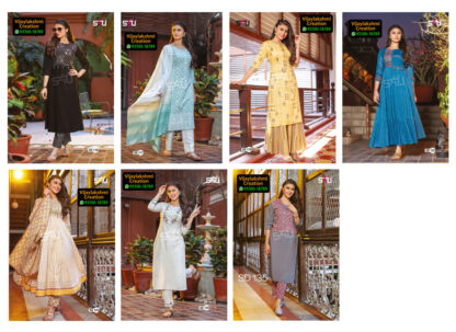 S4U Summer Diaries Rayon & Cotton Kurti in Single Piece