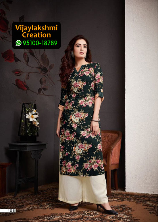 Buy Kurti Kurta Cotton Rayon Silk New Designer Women Girl Online at Best  Prices in India  JioMart