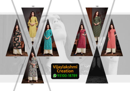 Vivils Silk Kaash Vol 3 Rayon Kurti