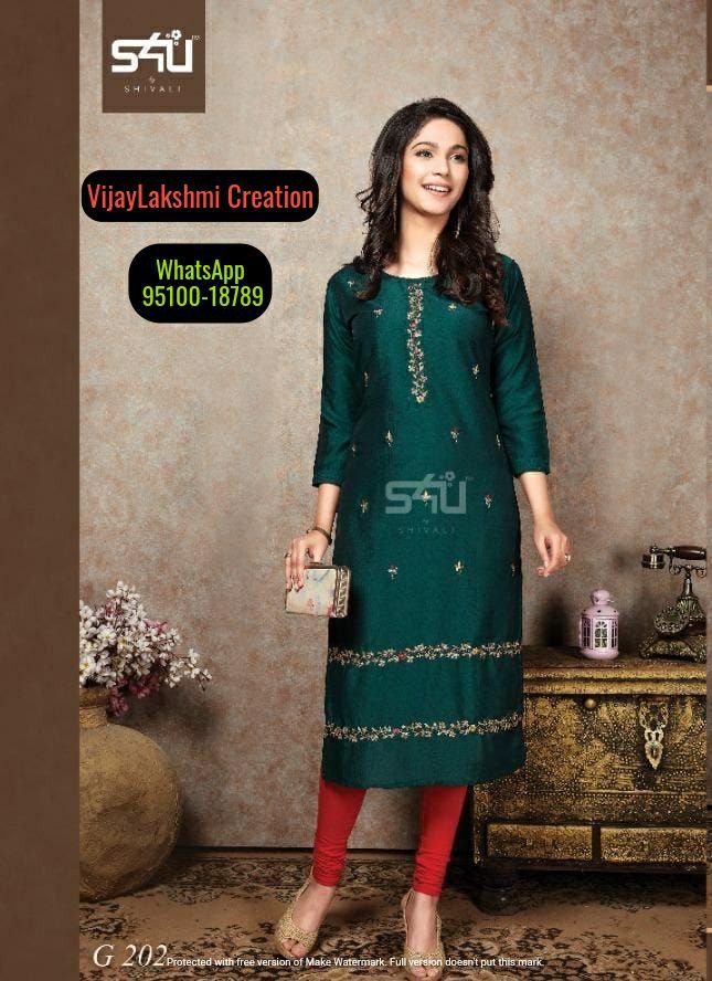 Handwork kurtis hot sale