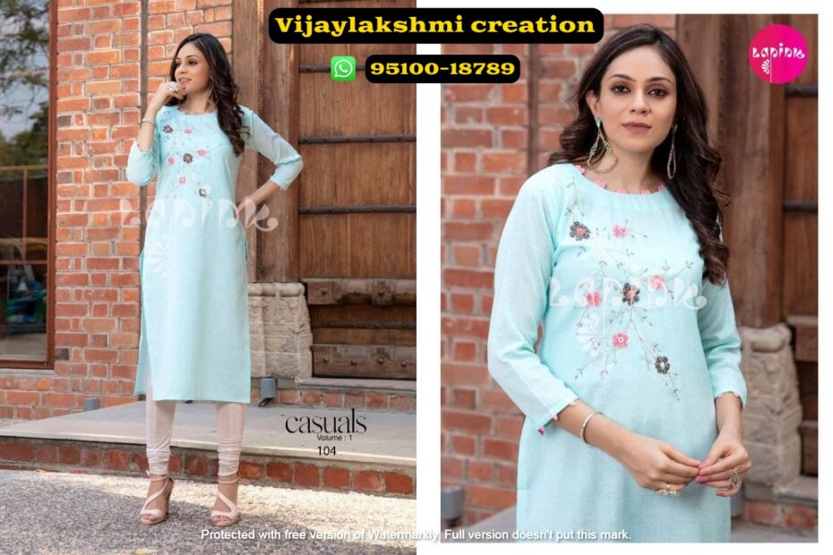 Lapink Casuals Vol1 104 Kurti
