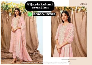 Jayvijay 6002 pure cotton neck embroidery suits in singles and full catalogue - Summer Drape