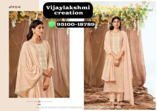 Jayvijay 6005 pure cotton neck embroidery suits in singles and full catalogue - Summer Drape