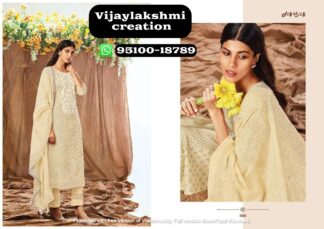 Jayvijay 6006 pure cotton neck embroidery suits in singles and full catalogue – Summer Drape