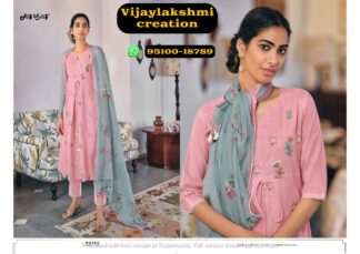 jayvijay rang bahar 22/63 light pink suit