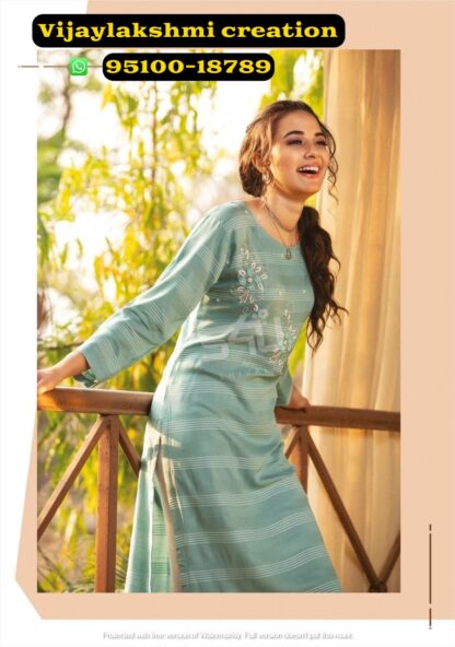 1love by s4u cotton candy vol2 cc 202-a grey kurta