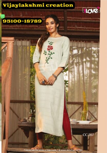 1love by s4u cotton candy vol2 cc 207 light grey kurta