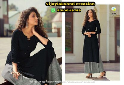 vinay fashion tumbaa magnet vol 3 Black 38316 kurti with palazzo