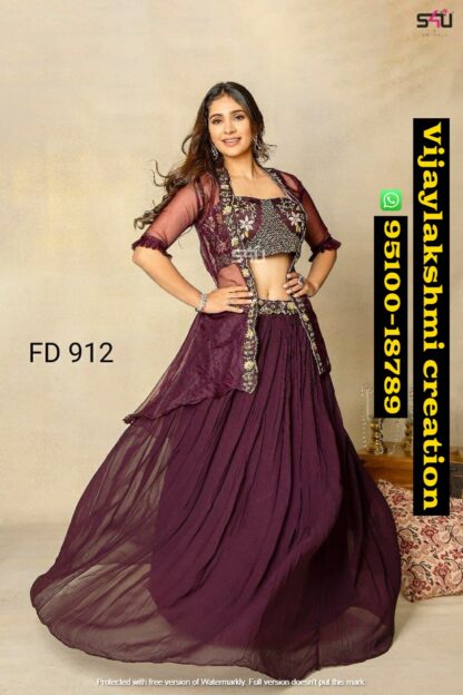 S4U FD 912 Indo western In singles and full catalog