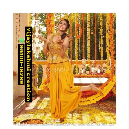 S4U Haldi Wedding Saga vol 1 design 3 in singles and full catalog