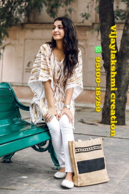 nitya kaftan yellow-c in single