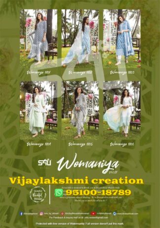 s4u Womaniya Vol 18 cotton kurti collection