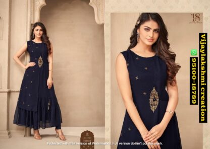 18Atitude Aastha Volume 16 Aastha 16002-1 Gowns Indo Western in singles and full catalog