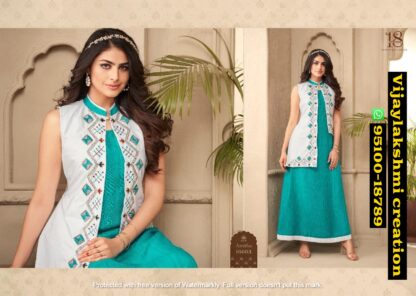 18Atitude Aastha Volume 16 Aastha 16003 Gowns Indo Western in singles and full catalog