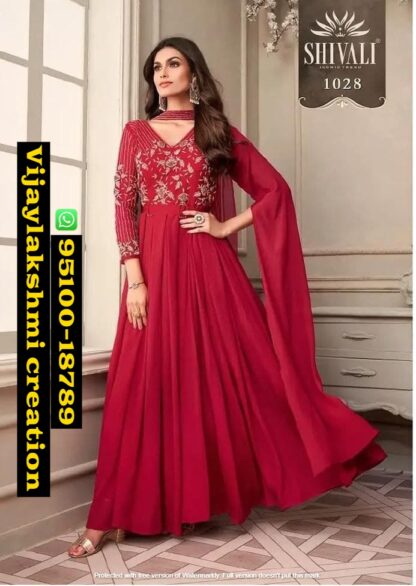 Shivali 1028-1 Gowns in singles and full catalog