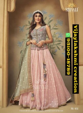 Shivali M-161 Gowns In singles and full catalog