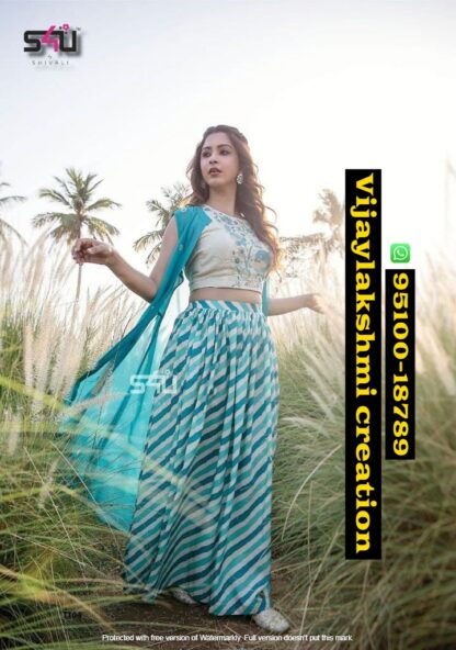 s4u titlee TT04 choli skirt shrug set full catalog and in singles