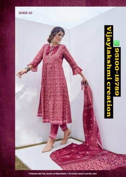 Shichi Kora Collection SHKR-20 - 1 Kurti With Pant And Dupatta In Singles And Full Catalog