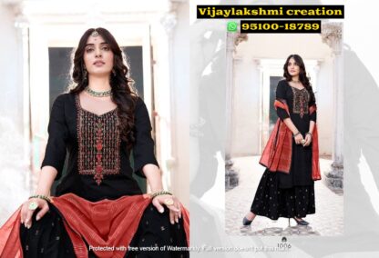 Sweety Fashion Dulhan 1006 Top with Sharara and dupatta in singles and full catalog