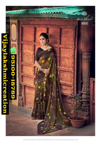 Kashvi Janki 98002 Saree Blouse in singles and full catalog