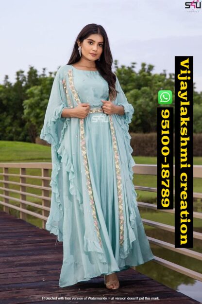 S4U FD Indo western dress in singles and full catalog