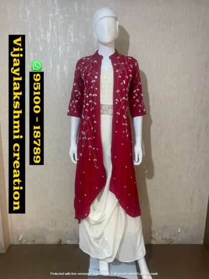Mukesh And Mohit D.no 2565 indo western in singles and full catalog