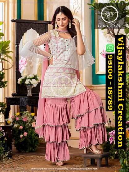 Mukesh-And-Mohit-D.no-2544 Kurti Pant In Singles And Full Catalog