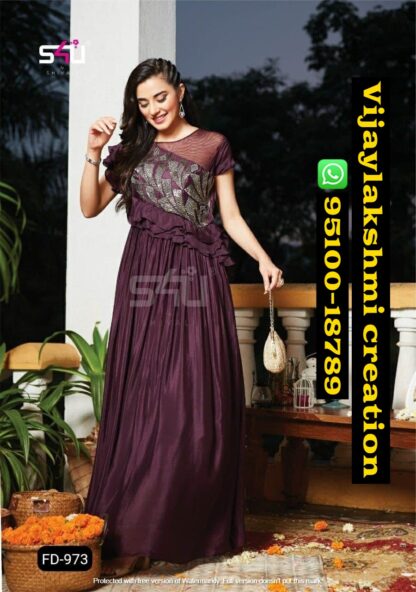 S4U FD 973 Purple Gown in singles and full catalog
