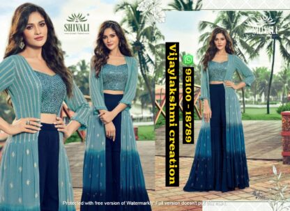 Shivali Alisha 1001 Indo Western In Singles And Full Catalog