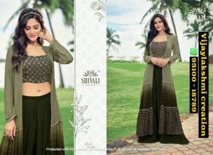 Shivali Alisha 1005 Indo Western In Singles And Full Catalog