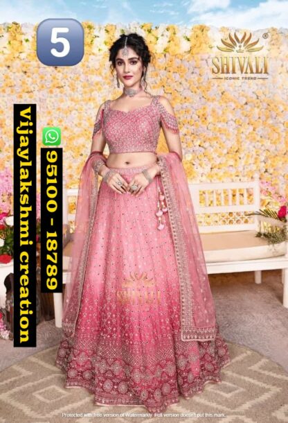 Shivali Wedding Story 05 Pink Lehenga Choli In Singles
