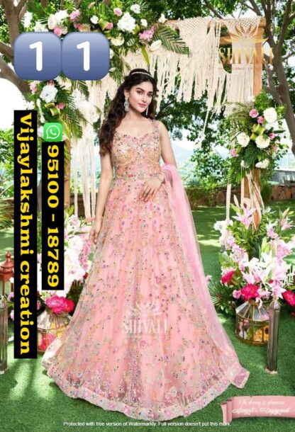 Shivali Wedding Story 11 Pink Lehenga Choli In Singles