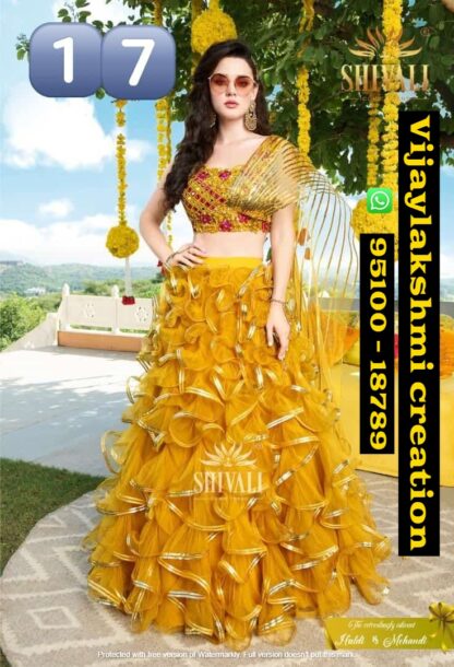Shivali Wedding Story 17 Yellow Long Gown In Singles