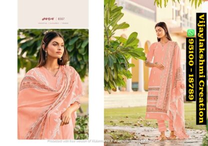 Jay Vijay Aarosa 6567 salwar suits in singles and full catalog