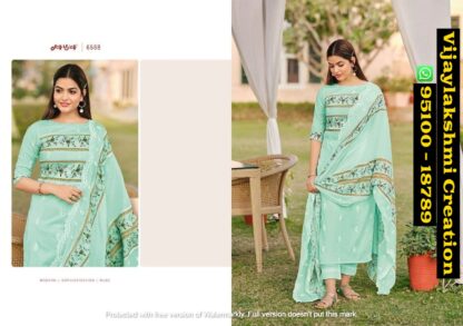 Jay Vijay Aarosa 6568 salwar suits in singles and full catalog