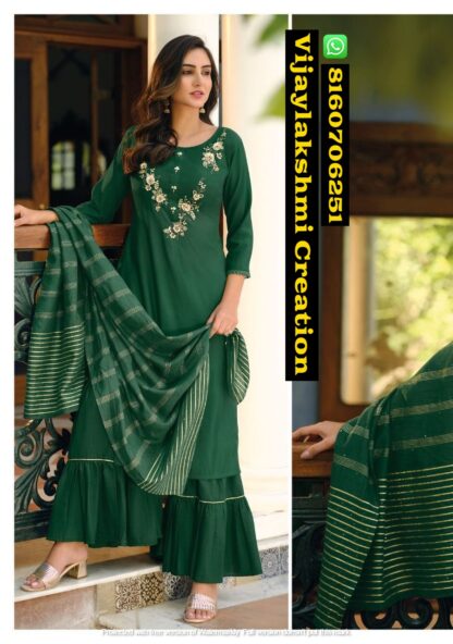 Kalki Fashion Khwaab D.No. 14004 Kurtis With Sharara And Duppta In Singles And Full Catalog