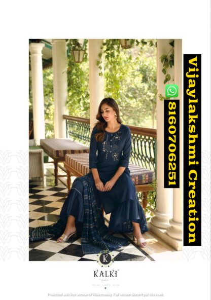 Kalki Fashion Khwaab Kurtis With Sharara And Duppta In Singles And Full Catalog