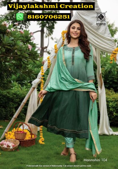 Kiana Manmohini 104 Kurti With Pant And Dupatta In Singles And Full Catalog