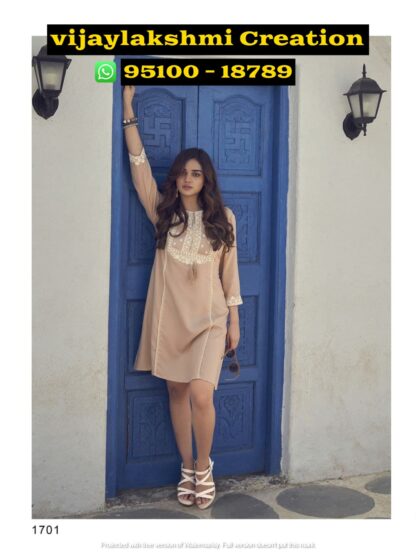 NU Tops Vol 17 D.NO. 1701 Tunics In Singles And Full Catalog