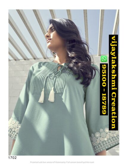NU Tops Vol 17 D.NO. 1702 Tunics In Singles And Full Catalog