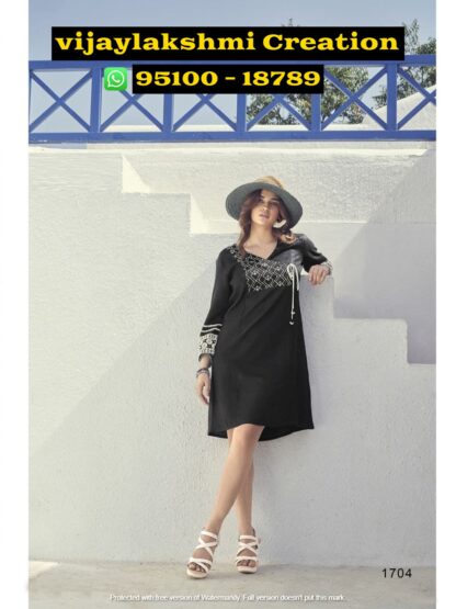 NU Tops Vol 17 D.NO. 1704 Tunics In Singles And Full Catalog