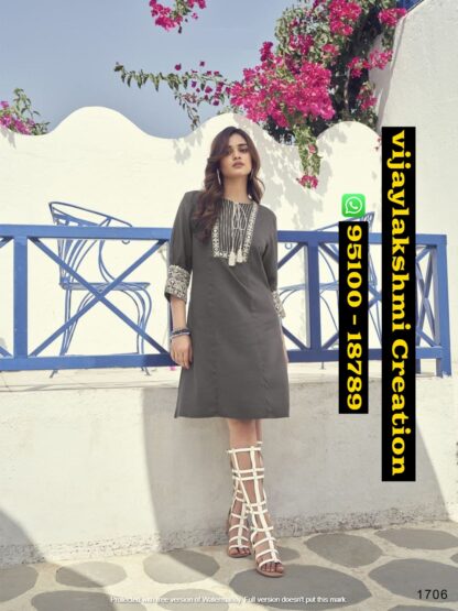 NU Tops Vol 17 D.NO. 1706 Tunics In Singles And Full Catalog