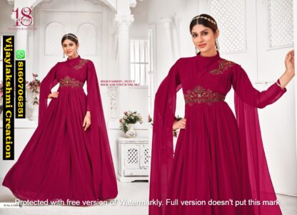 18 Attitude Dulhaniya Vol 2 D.No. 2001 Wedding Gowns In Singles And Full Catalog