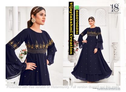 18 Attitude Dulhaniya Vol 2 D.No. 2002 Wedding Gowns In Singles And Full Catalog