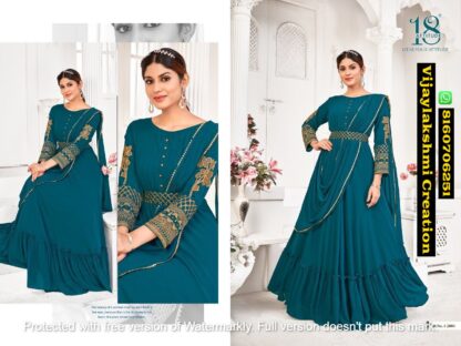 18 Attitude Dulhaniya Vol 2 D.No. 2004 Wedding Gowns In Singles And Full Catalog