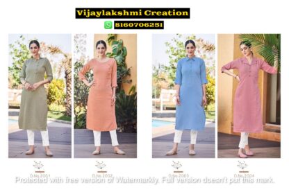 Kurti Times Desire D.No.2001 To 2004 Kurti In Singles And Full Catalog