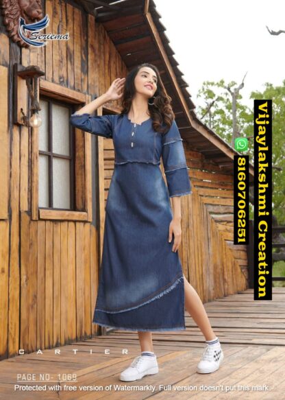 Seriema Kumb Classy Design Series Page No 1069 Denim Western Wear In Singles And Full Catalog